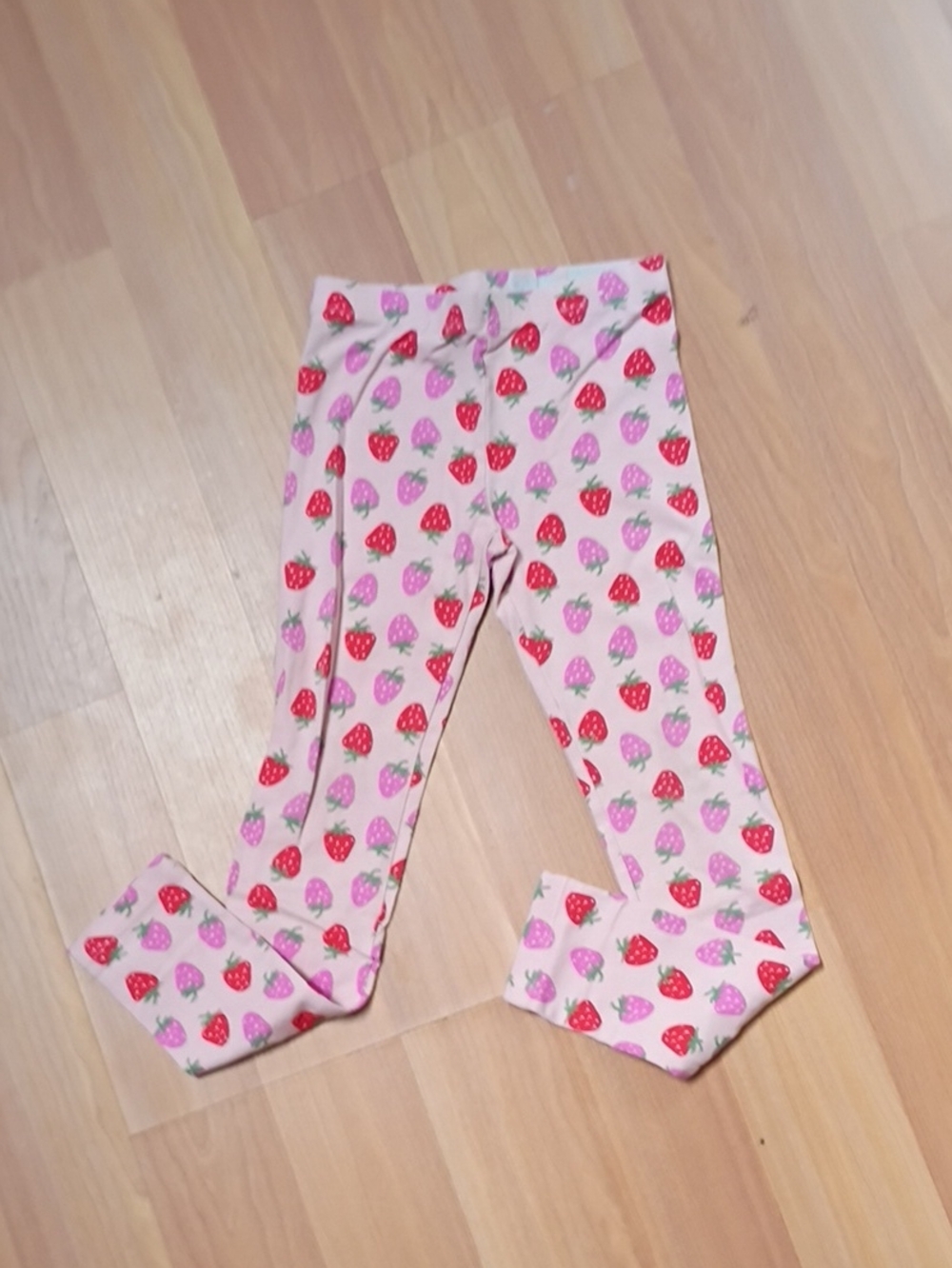 wonder nation Pink Strawberry Pattern Leggings
